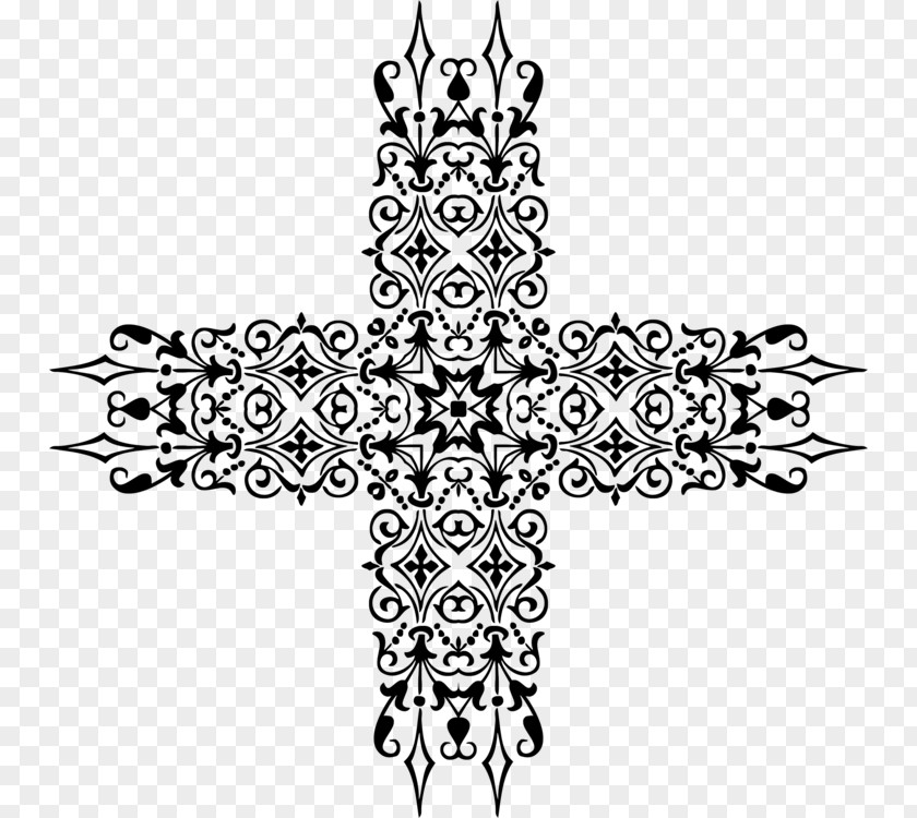 Cross Drawing Clip Art Christian Vector Graphics Openclipart PNG