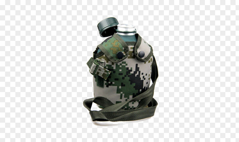Diagonal Formula Military Canteen Water Bottle Mountaineering Stainless Steel Vacuum Flask PNG