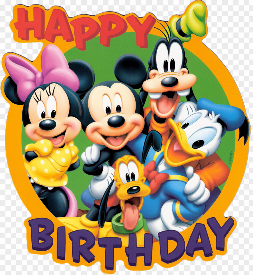 Disney Bday Cliparts Mickey Mouse Birthday Cake Cartoon PNG