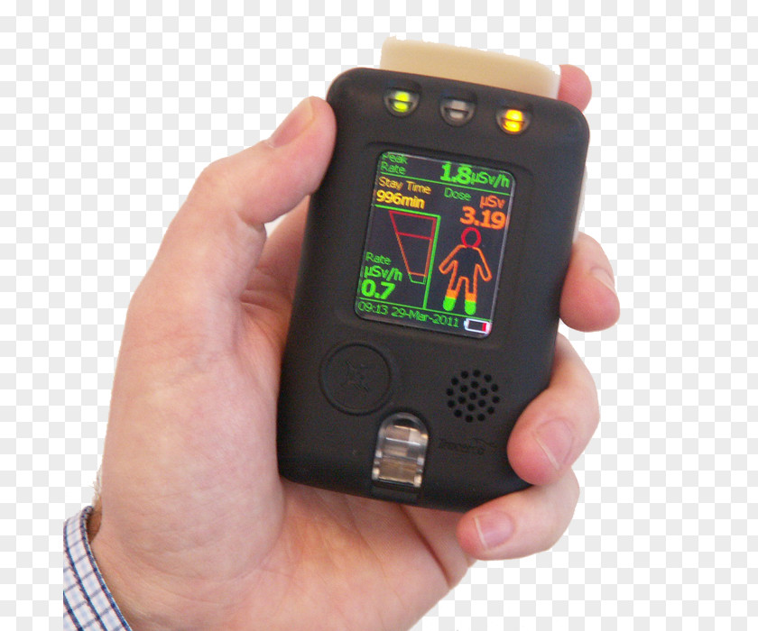 Electronic Personal Dosimeter Mobile Phones Dosimetry Radiation PNG