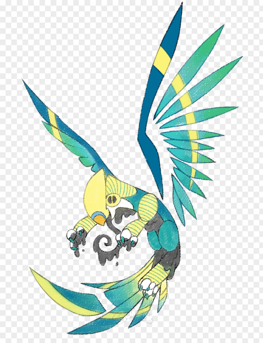 Feather Beak Character Clip Art PNG