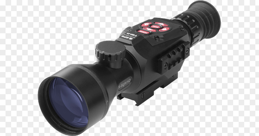 Pistol Scopes Telescopic Sight American Technologies Network Corporation High-definition Video Television 1080p PNG