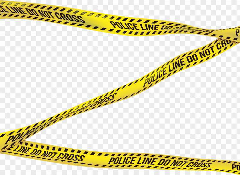 Rope Yellow Police Tape PNG