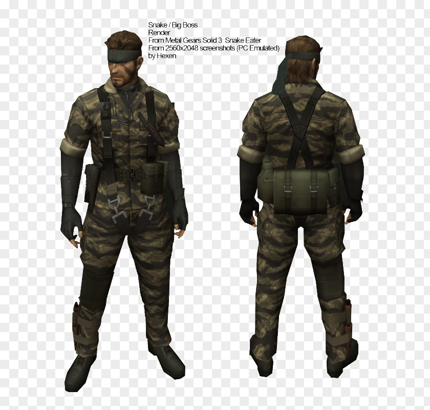 Soldier Metal Gear Solid 3: Snake Eater V: The Phantom Pain Subsistence PlayStation 2 PNG