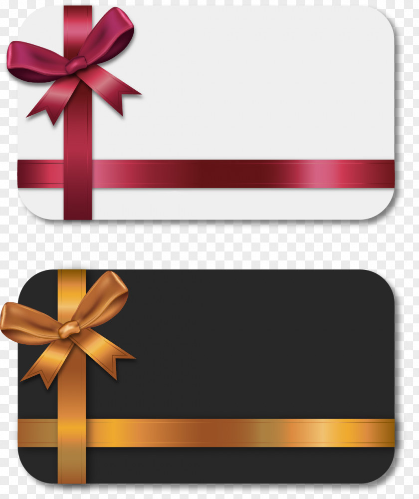 Vector Painted Two Bow Tie Gift Card Amazon.com Online Shopping Prize PNG