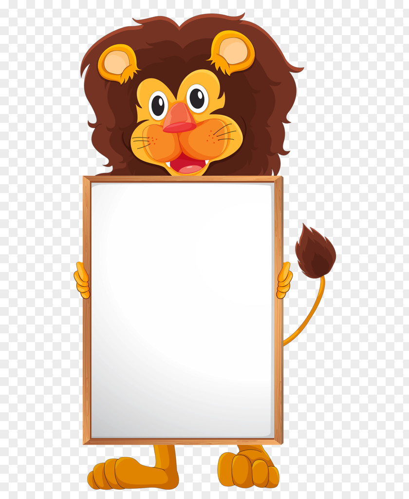 Whiteboard Doodles Giant Panda Lion Bear Clip Art PNG