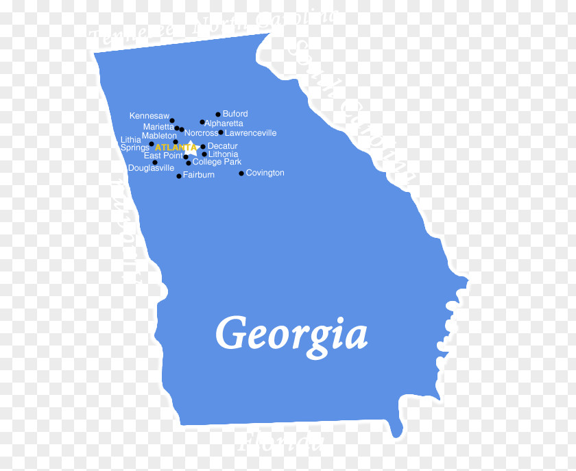 Atlanta Ga Georgia State Capitol U.S. Map Clip Art PNG