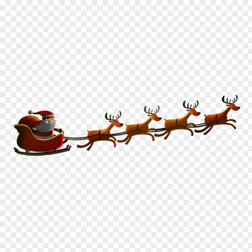 Branch Antler Christmas Santa Claus PNG