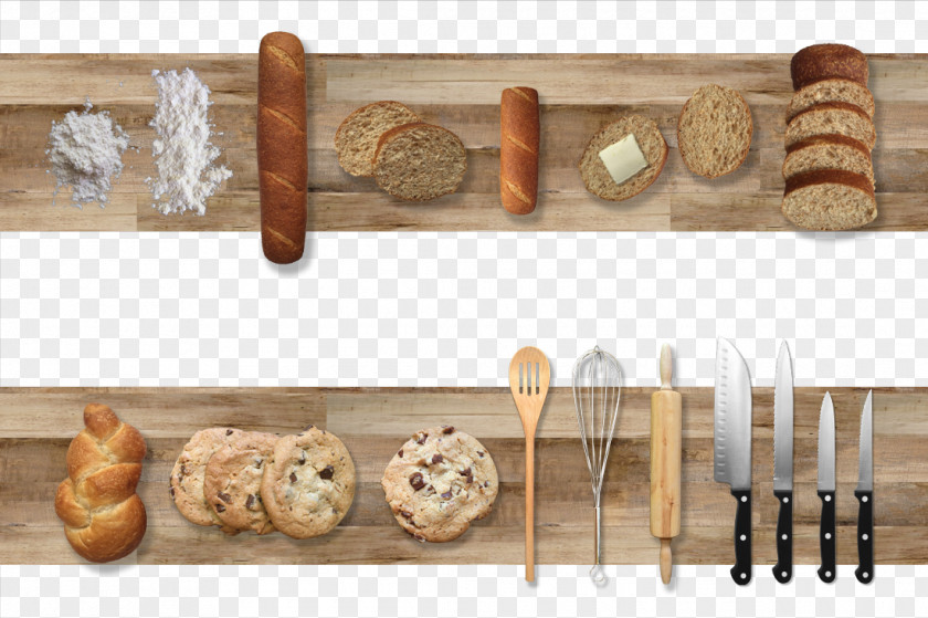 Bread Knife And Fork Dishes PNG