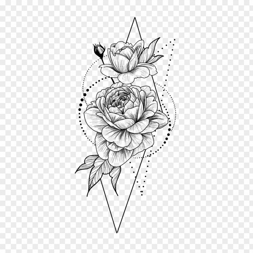 Coloring Book Flower Line Art Black-and-white Drawing Sketch Plant PNG