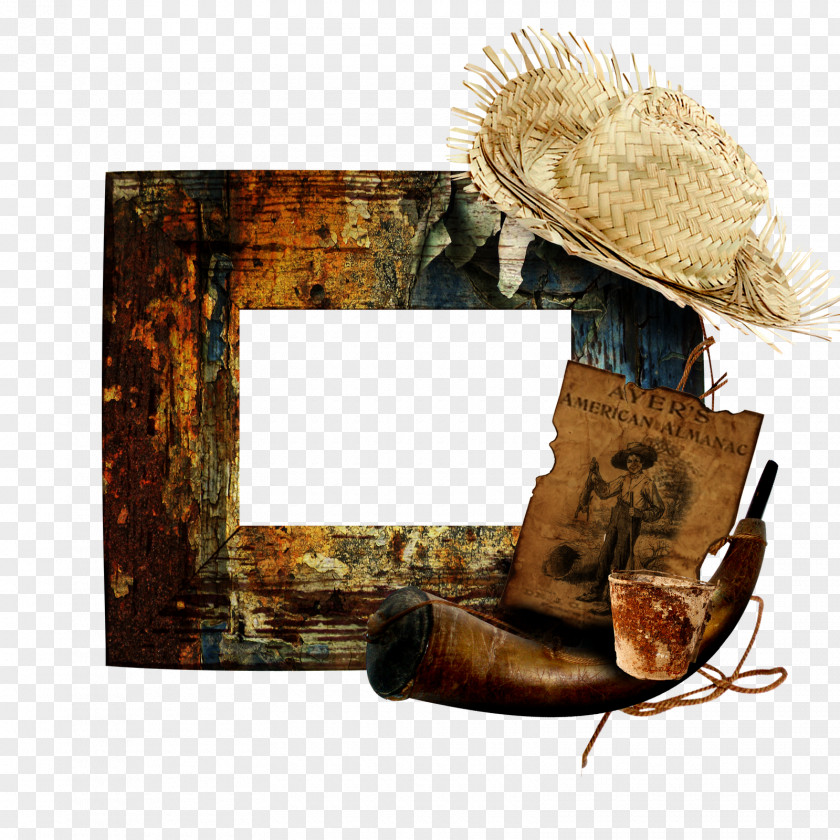 Hat Straw Caribbean Picture Frames Stock Photography PNG