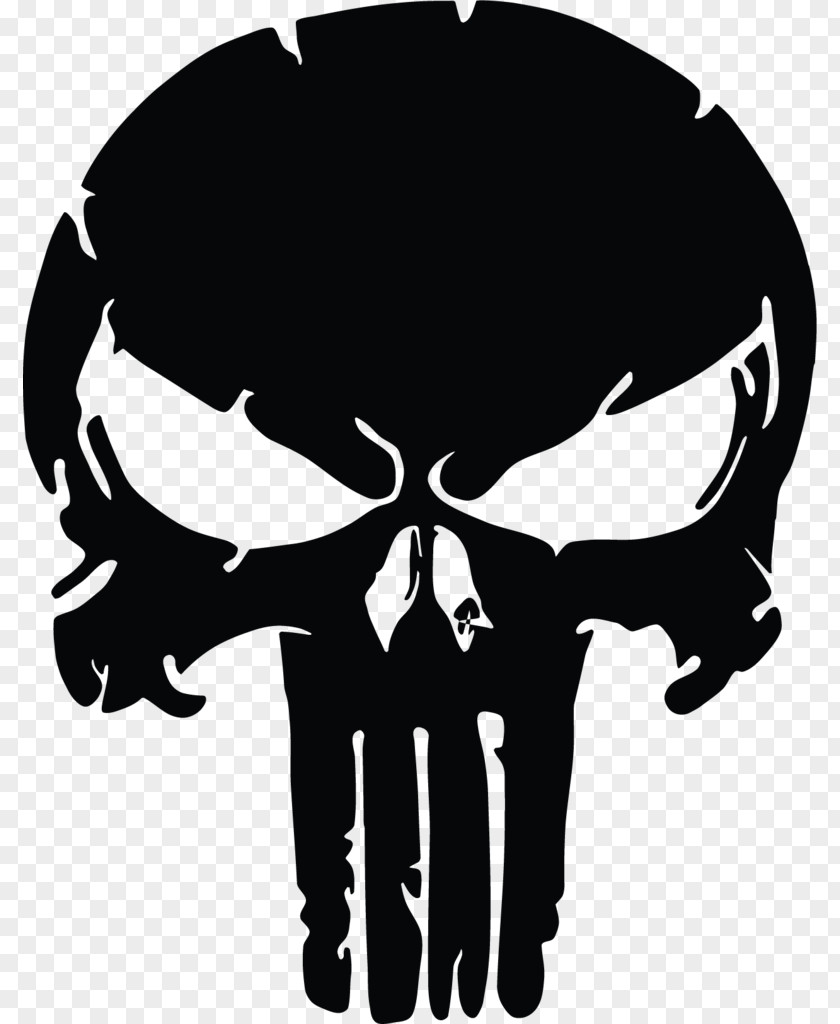 Punisher Vector Graphics Cdr Clip Art AutoCAD DXF PNG