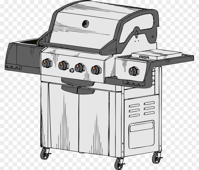 Bbq Vector Barbecue Grill Spare Ribs Kebab Grilling Clip Art PNG