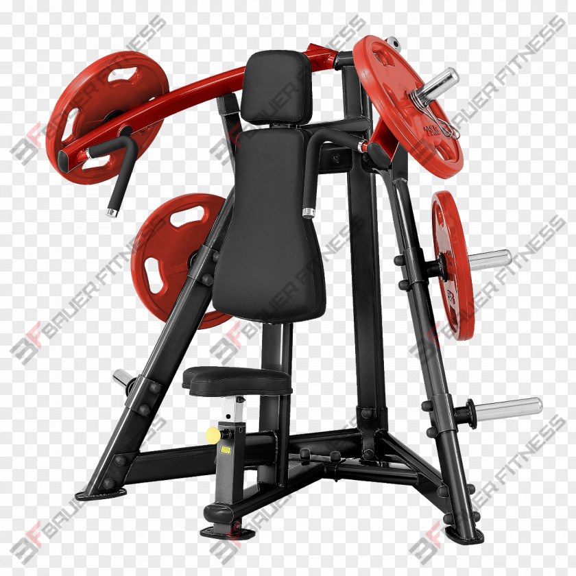 Fitness Centre Physical Bench Row Strength Training PNG