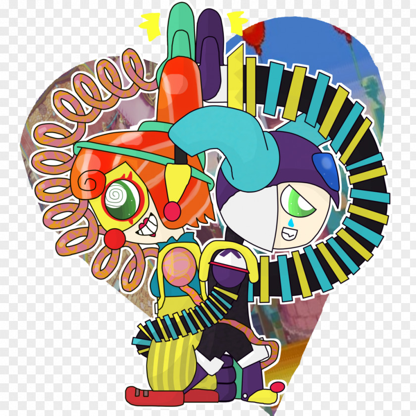 Megaman Clown Man ARMS: Lola Pop Fan Art Digital PNG