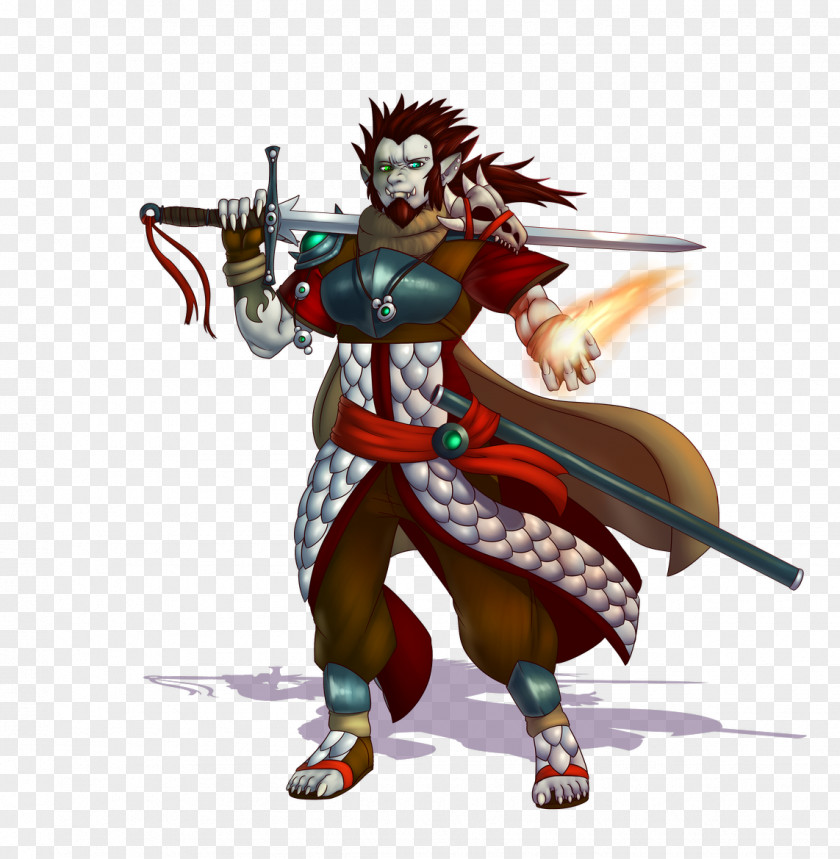 Pathfinder Roleplaying Game Dungeons & Dragons Half-orc Character PNG
