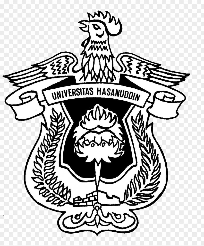 Pu Yue Pharmacy Logo Image Download Hasanuddin University State Of Makassar Black And White PNG