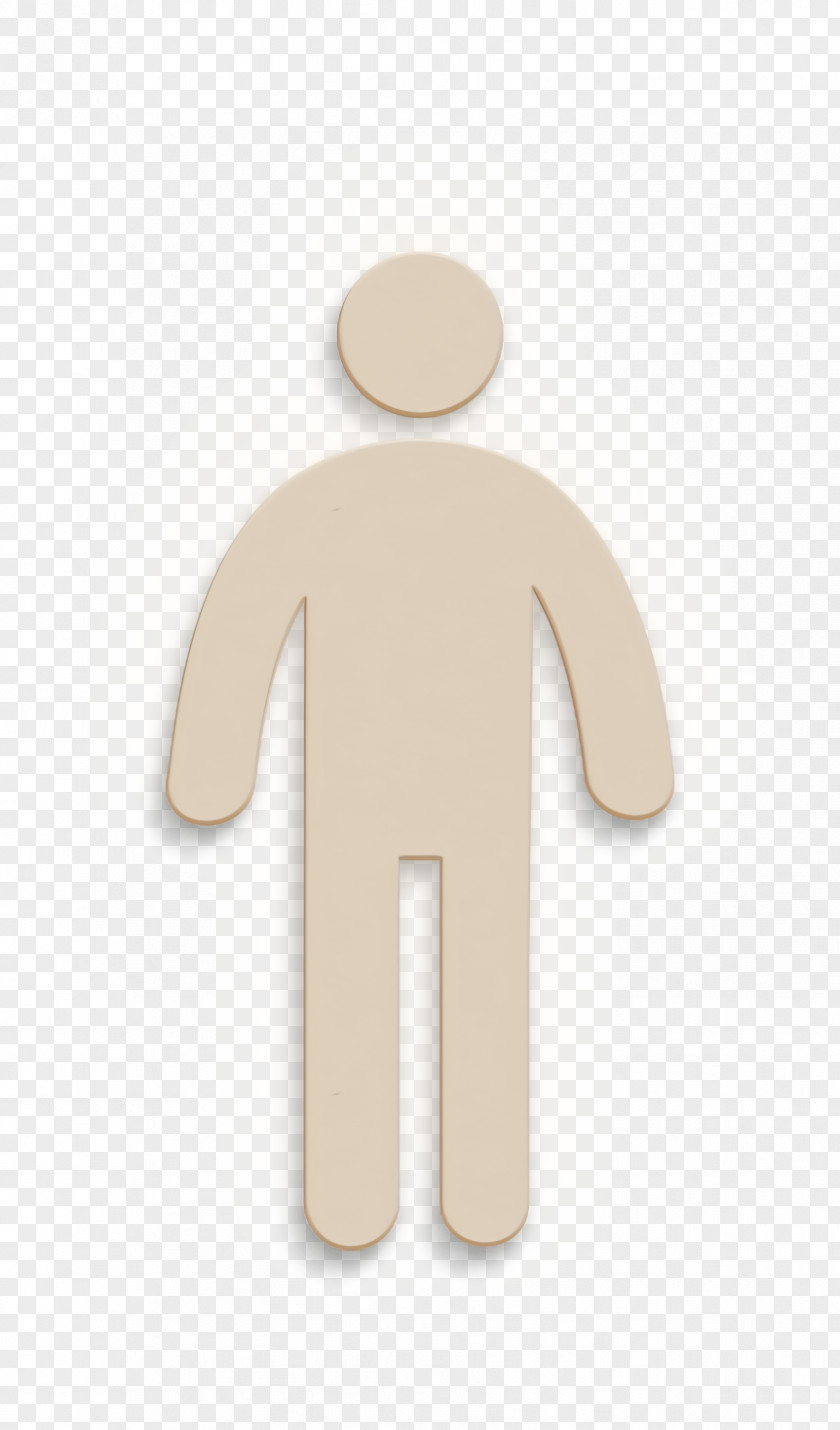 Signage Sign People Icon Standing Frontal Man Silhouette Humans 2 PNG