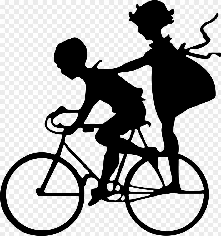 Cycling Brother Valentine's Day Sibling Clip Art PNG