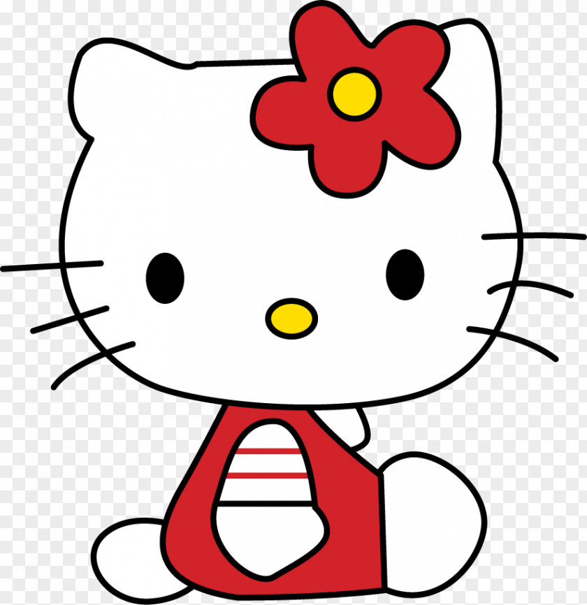Kitty Hello Drawing Art PNG