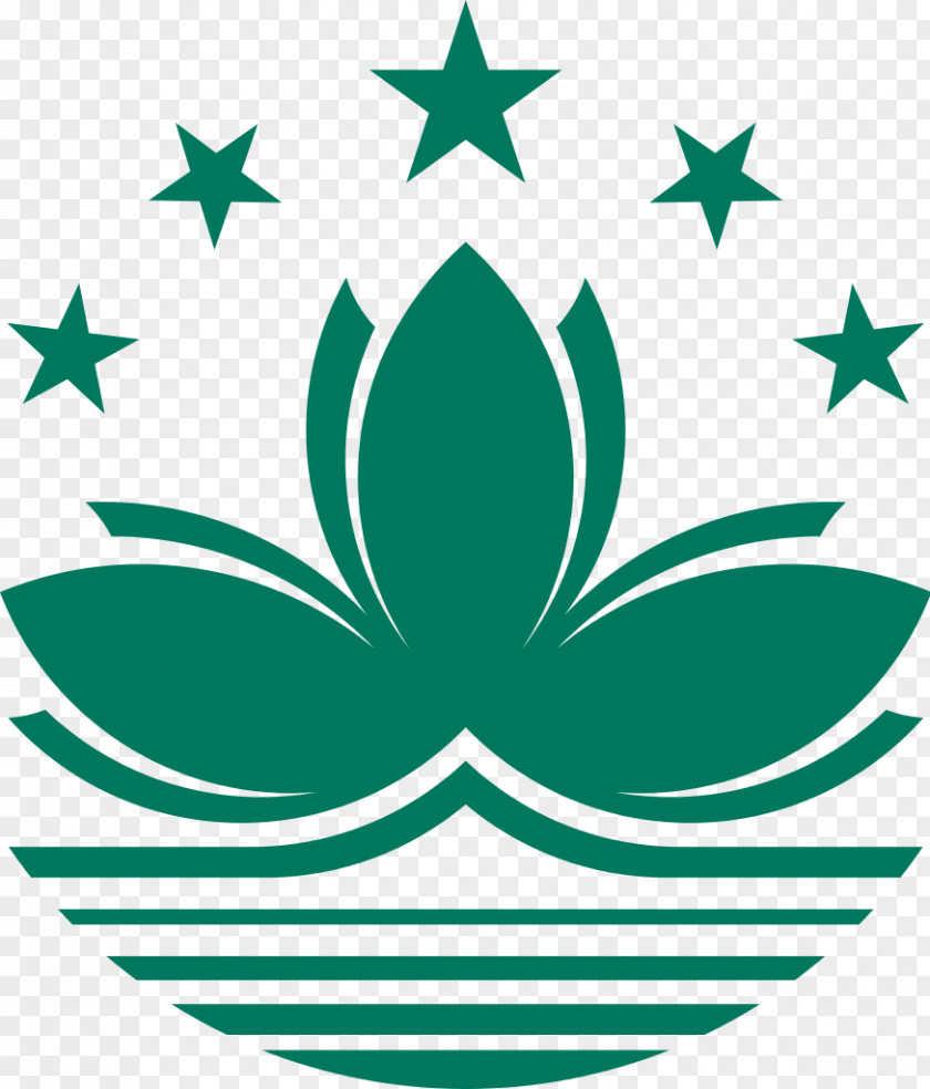 Emblem Of Macau Flag Vector Graphics Image PNG