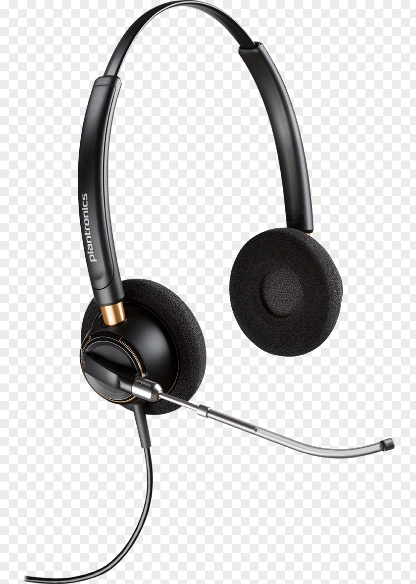 Headset Headphones Plantronics Active Noise Control Audio Electronic Hook Switch PNG