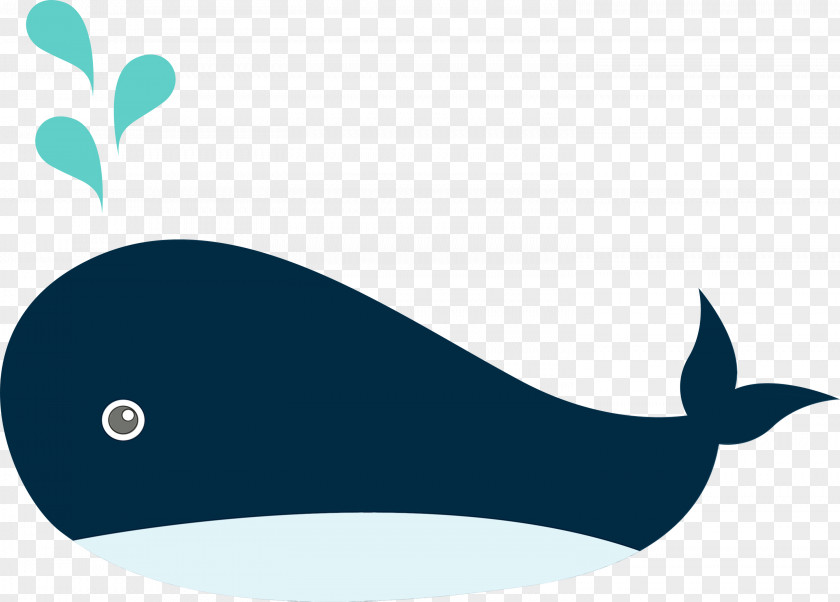 Logo Blue Whale Cartoon PNG