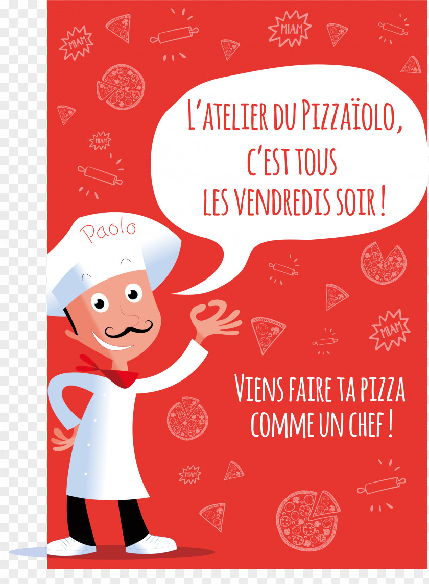Pizza Pizzaiole Santa Claus (M) L'atelier Du Pizzaiolo Coupon PNG