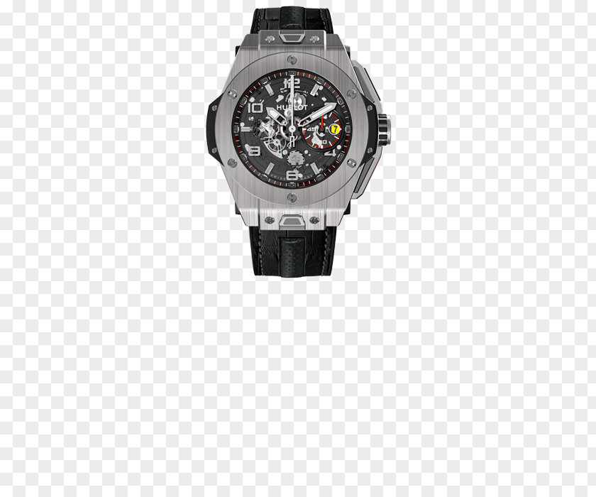 Titanium Watch Strap Hublot King Power Chronograph PNG