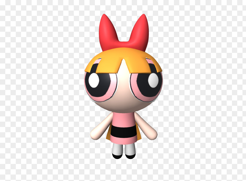 Blossom Powerpuff 3D Modeling Royalty-free Chitai Royalty Payment PNG