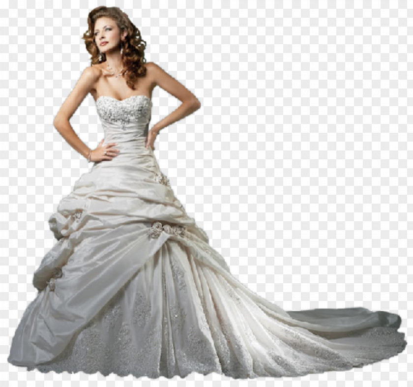 Dress Wedding Gown A-line Bride PNG