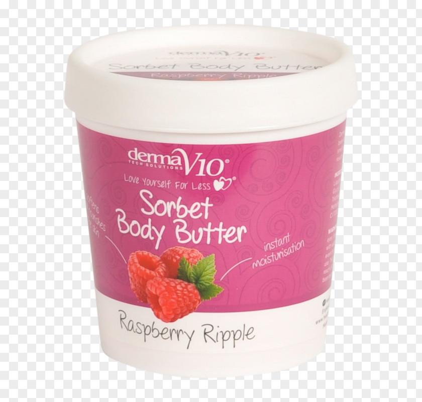 Raspberry Sorbet ボディバター Ripple Cream PNG