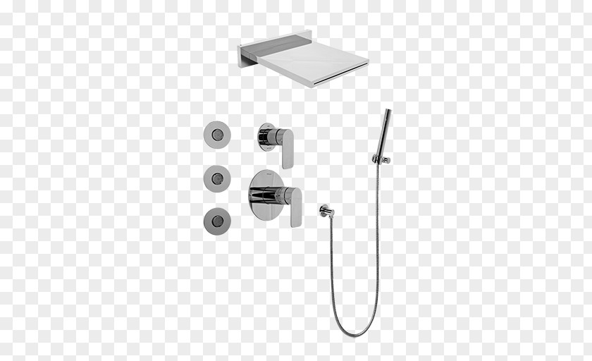 Shower Tap Graff Diamonds Thermostatic Mixing Valve PNG