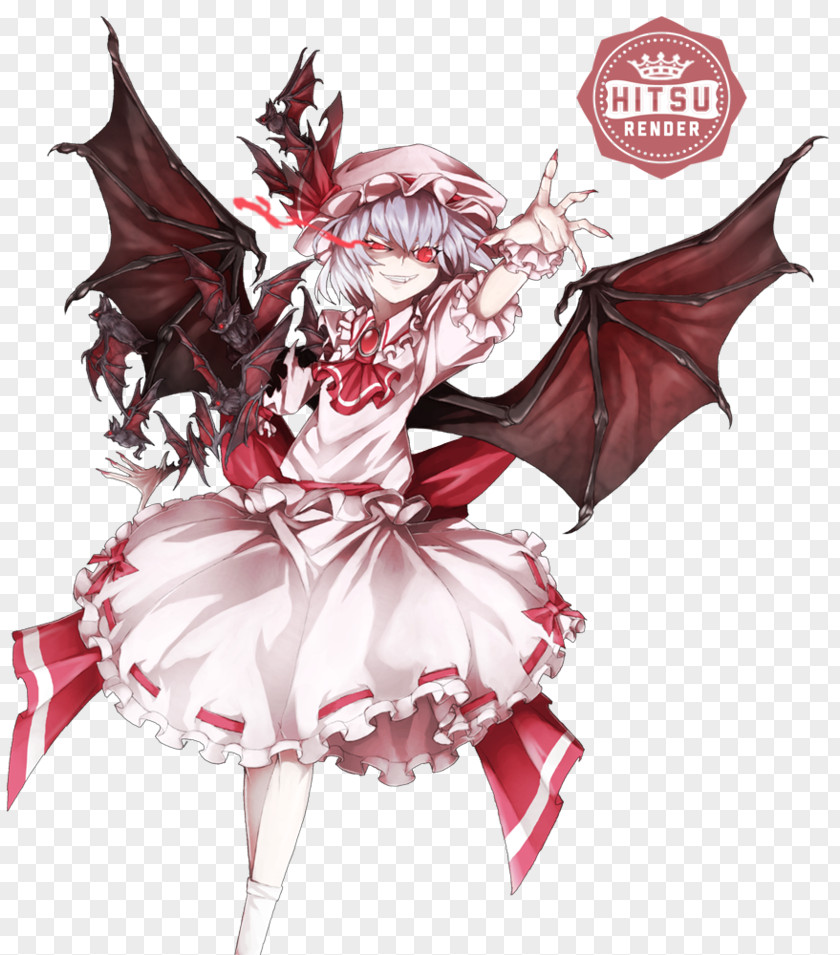 The Embodiment Of Scarlet Devil Double Dealing Character Desktop Wallpaper Rendering PNG