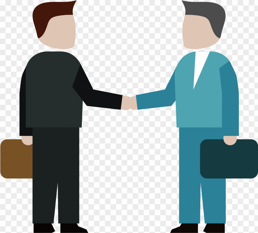 Whitecollar Worker Greeting White Background People PNG