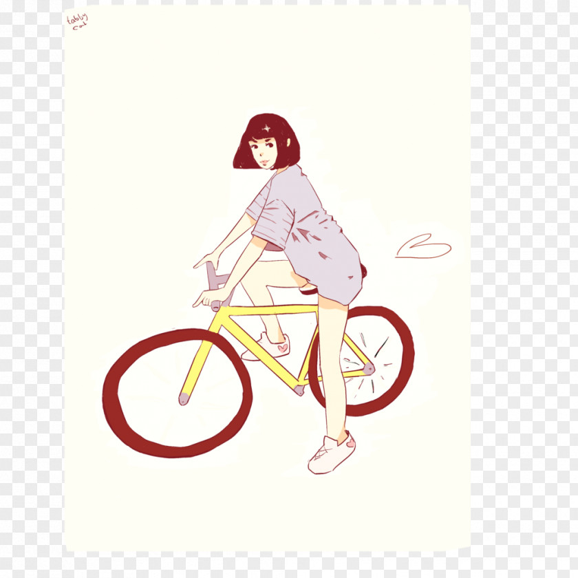 Bicycle Vertebrate Cartoon Finger PNG