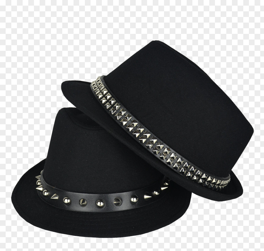 Black Dress Hat Fedora Formal Wear Clothing PNG