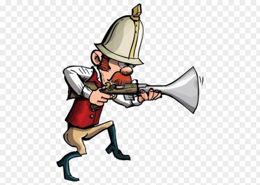 Blunderbuss Cartoon Clip Art PNG