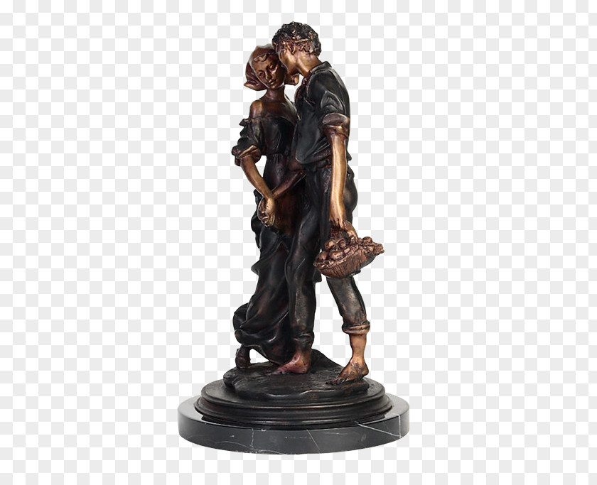 Bronze Sculpture Figurine PNG