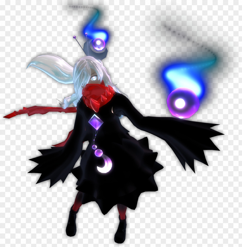 Gorl Darkrai MikuMikuDance Rendering Pokémon Wiki PNG