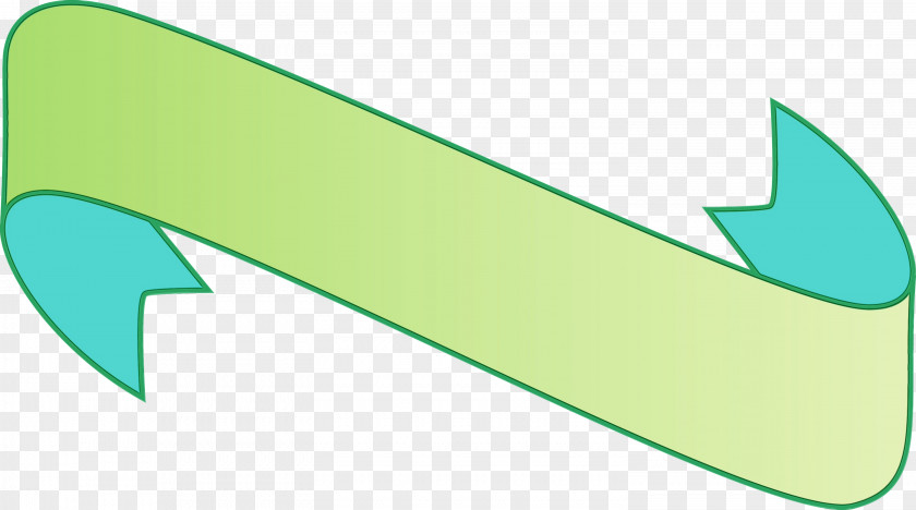 Green Line Wing PNG