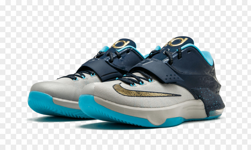 Ocean Blue KD Shoes Sports Nike Basketball Shoe Sportswear PNG