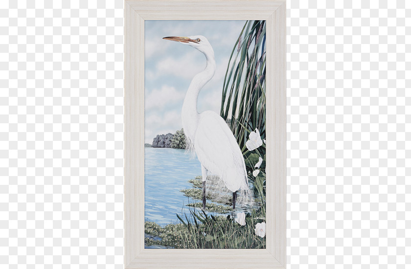 Bird Great Egret Blue Heron Crane PNG
