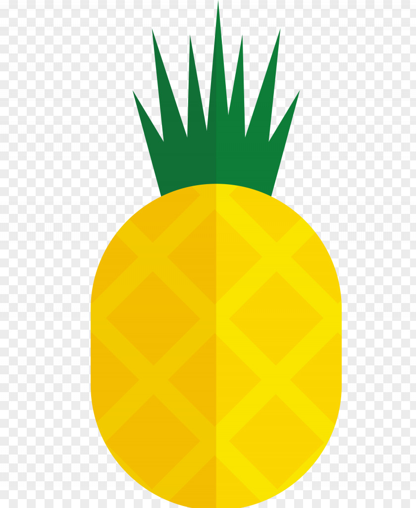 Cartoon Pineapple Fruit Auglis PNG