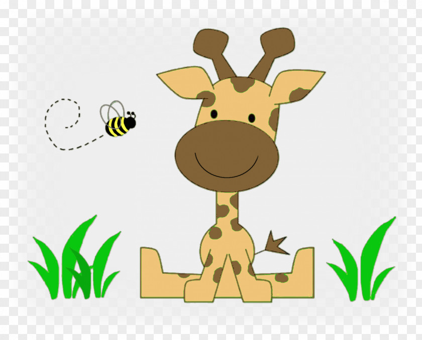Giraffe Car Infant Sticker Decal Child PNG