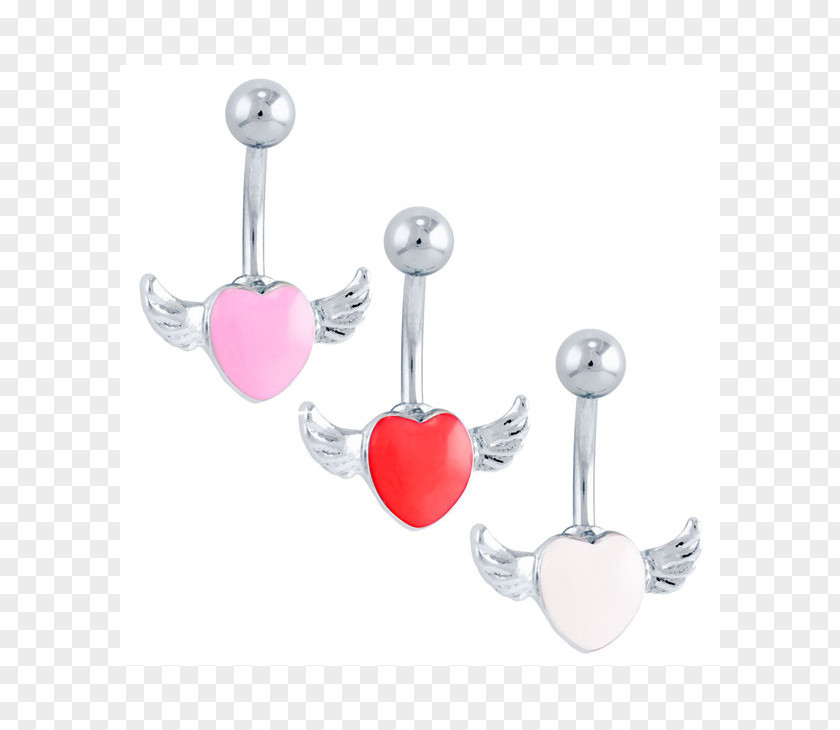 Jewellery Earring Body Surgical Stainless Steel Silver PNG