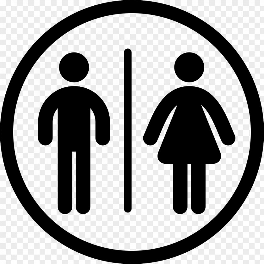 Toilet Public Bathroom Gender Symbol PNG