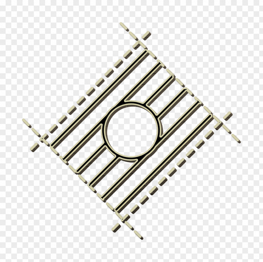 Architectural Icon Ceiling Design PNG