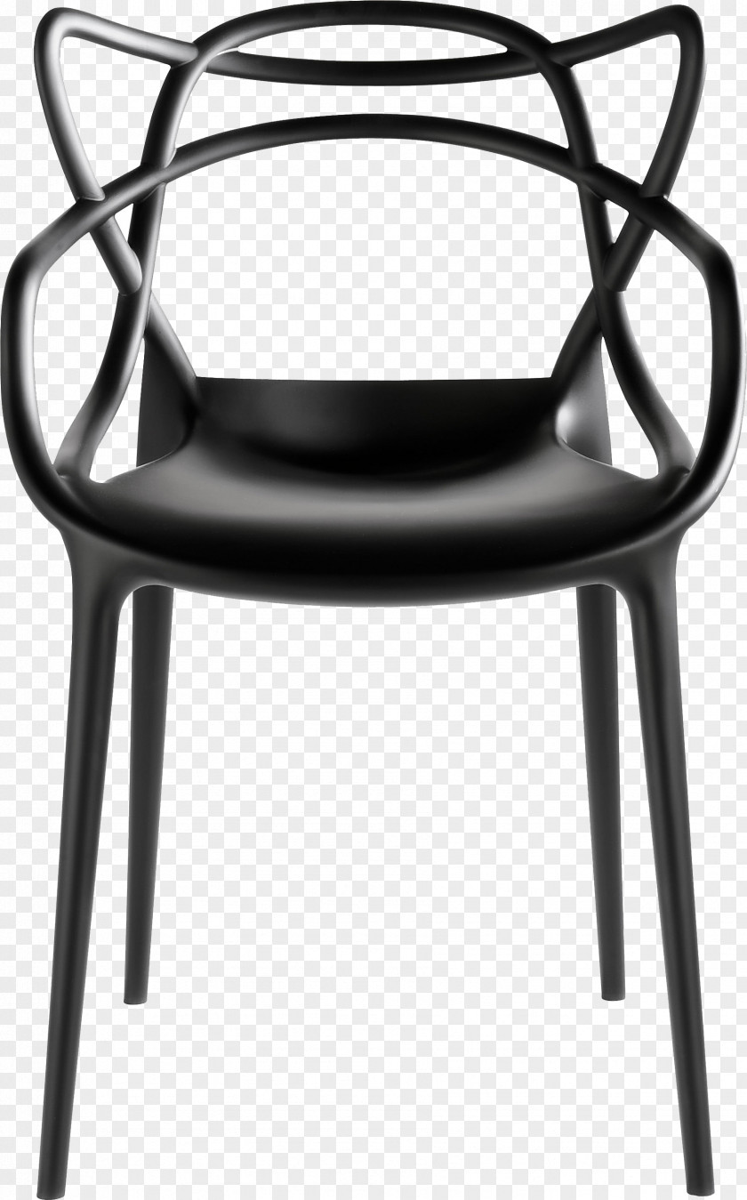 Chair Modern Furniture Kartell Designer PNG