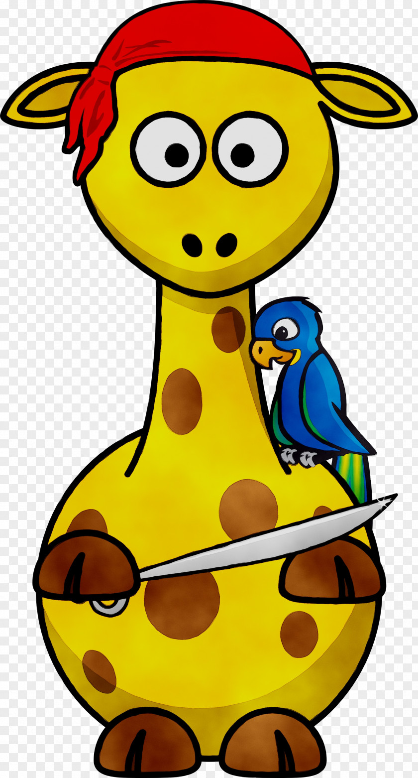 Giraffe Vector Graphics Cartoon Clip Art Illustration PNG